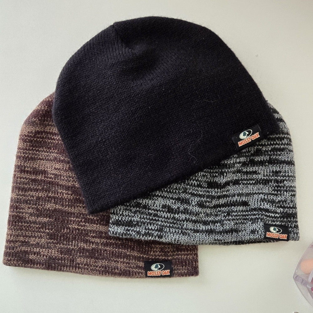 Mossy oak beanie